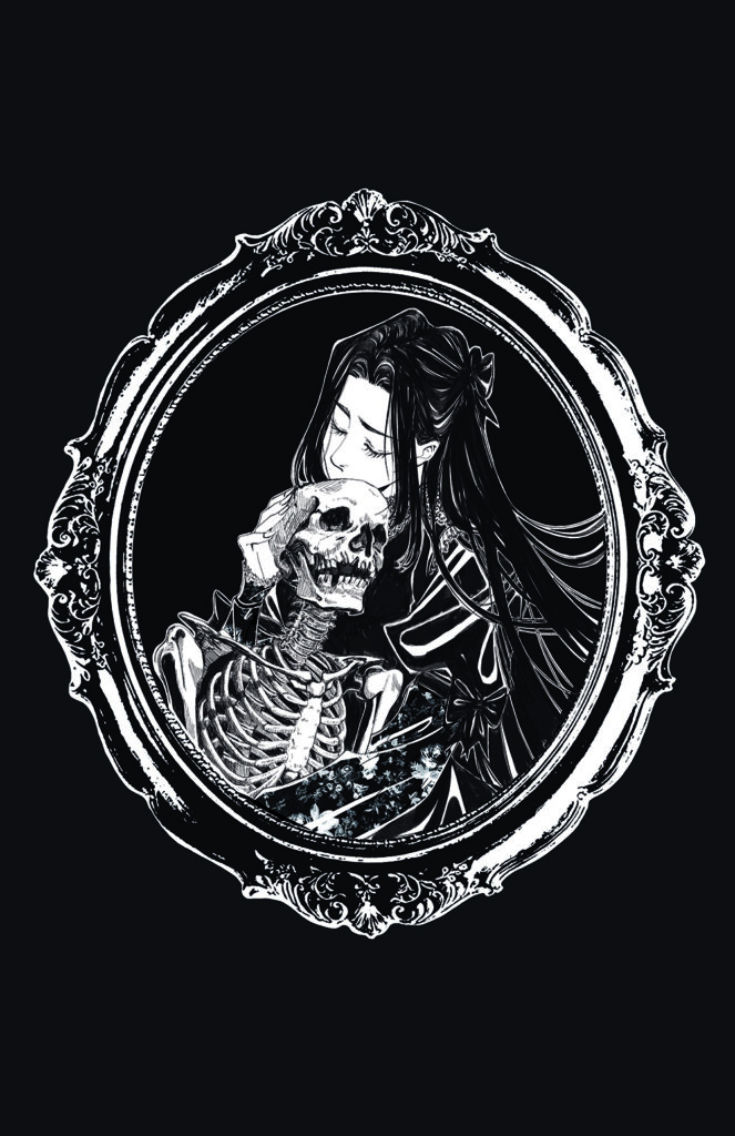Digital illustration of Camellia's past