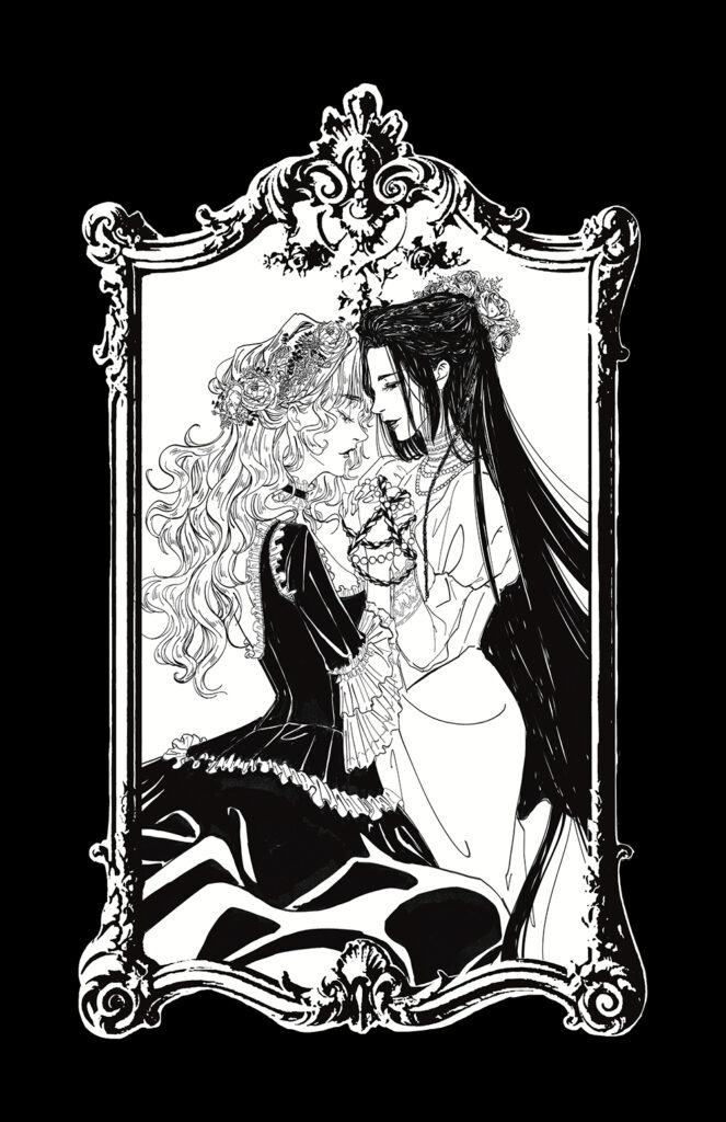 Laurianne and Camellia exchange hand-fasting vows
